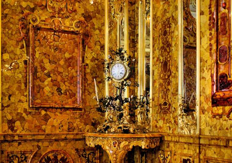 Пушкин: Екатерининский дворец и Янтарная комната
