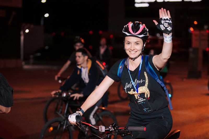 Велоспорт казань. Ночной велофест.