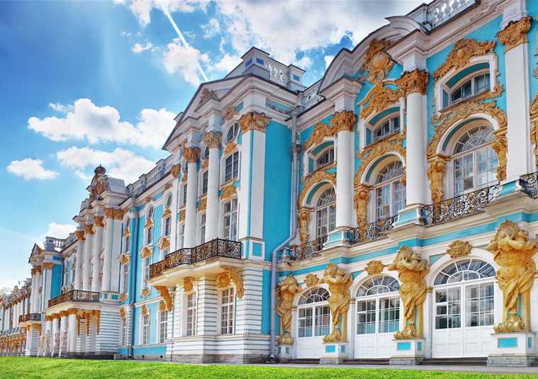 Пушкин: Екатерининский дворец и Янтарная комната